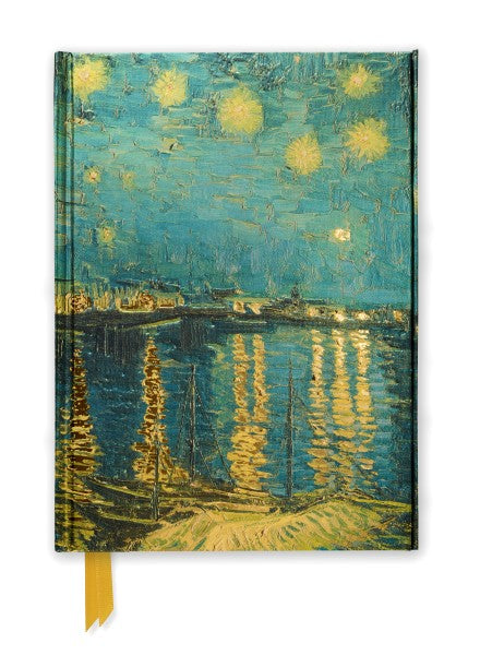 Vincent van Gogh: Starry Night over the Rhône (Foiled Journal) A5