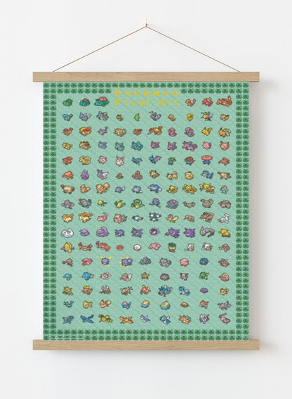 Pokémon Pixel Art 61 x 91.5cm Maxi Poster