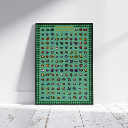 Pokémon Pixel Art 61 x 91.5cm Maxi Poster