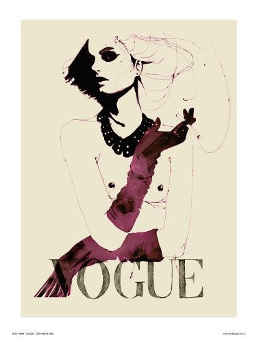 Vogue Pop Art Poster Print 30 x40cm