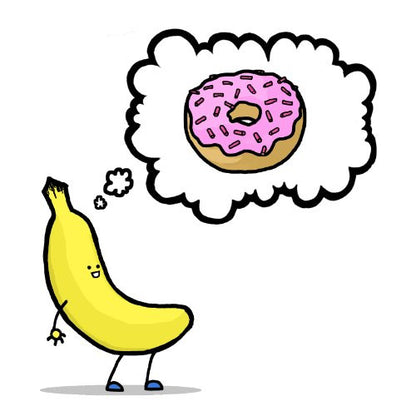 Banana Dreams Barnstable and Friends Greetings card 14x14cm - On the Wall Art Print Posters & Gifts