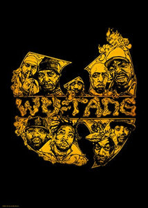 Wu-Tang Clan 70x50cm Art Print
