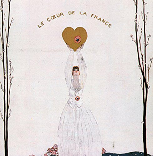 Vogue Love France 14x14cm Greetings Card 