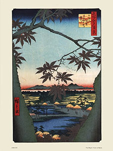 Hiroshige Japanese The Maple Treesat Poster Art Print 30x40cm