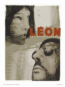 Leon the professional Poster Art Print 30x40cm