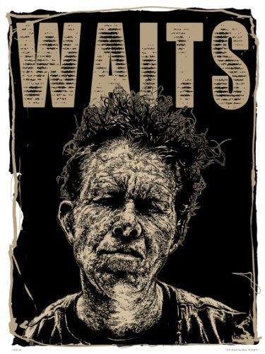 Tom Waits Poster Art Print 30x40cm