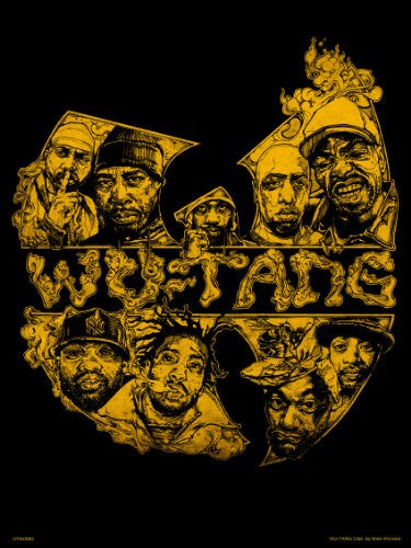 Wu-Tang Poster Poster Art Print 30x40cm