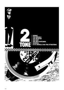 Two Tone 70x50cm Art Print