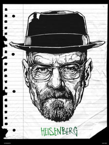 Download Breaking Bad Amc Heisenberg - Heisenberg Drawing Breaking Bad Png,Walter  White Png - free transparent png images - pngaaa.com