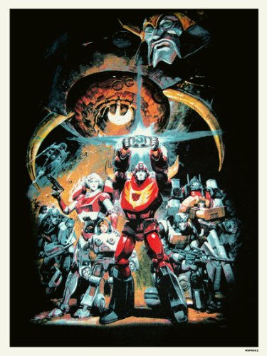 Transformers The Movie Poster Art Print 30x40cm