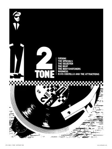 Two Tone, Ska, Specials Poster Art Print 30x40cm