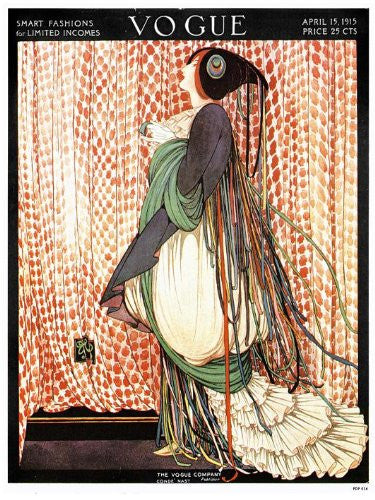 Vogue Vintage Covers April 1915 Poster Art Print 30x40cm