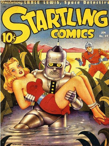 Startling Comics (#49) Vintage Comic Poster Art Print 30x40cm