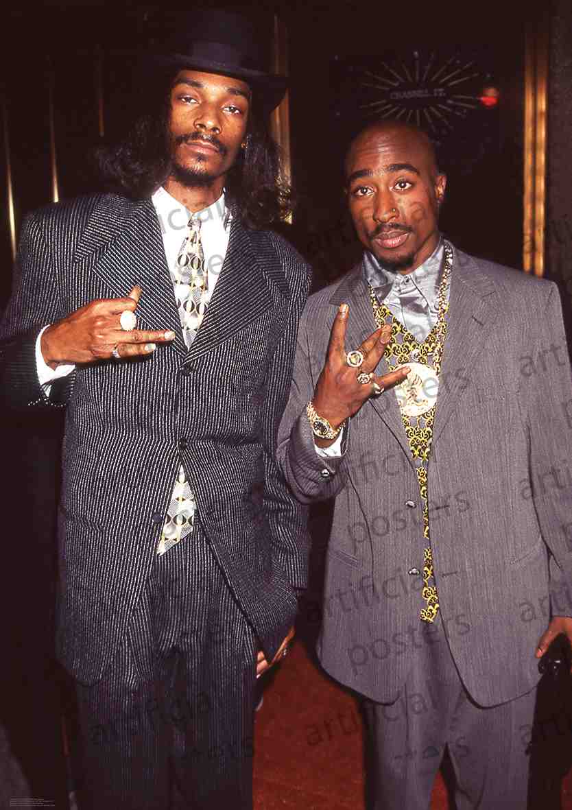 2Pac and Snoop Dog (A1 59.5x84cm) Poster