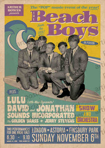 Beach Boys (A1 59.5x84cm) Poster