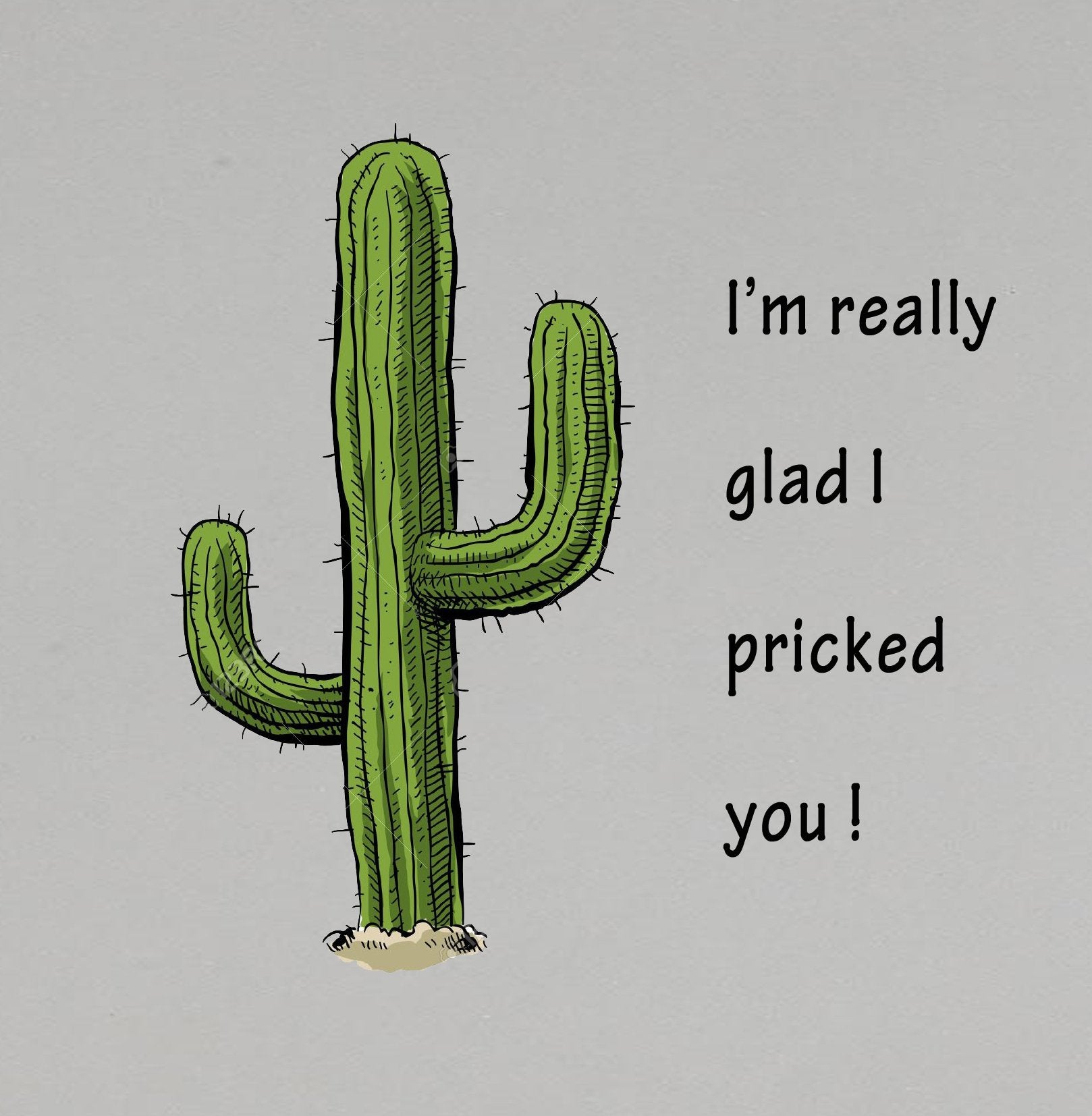 Pricked Greetings Card 14x14cm 