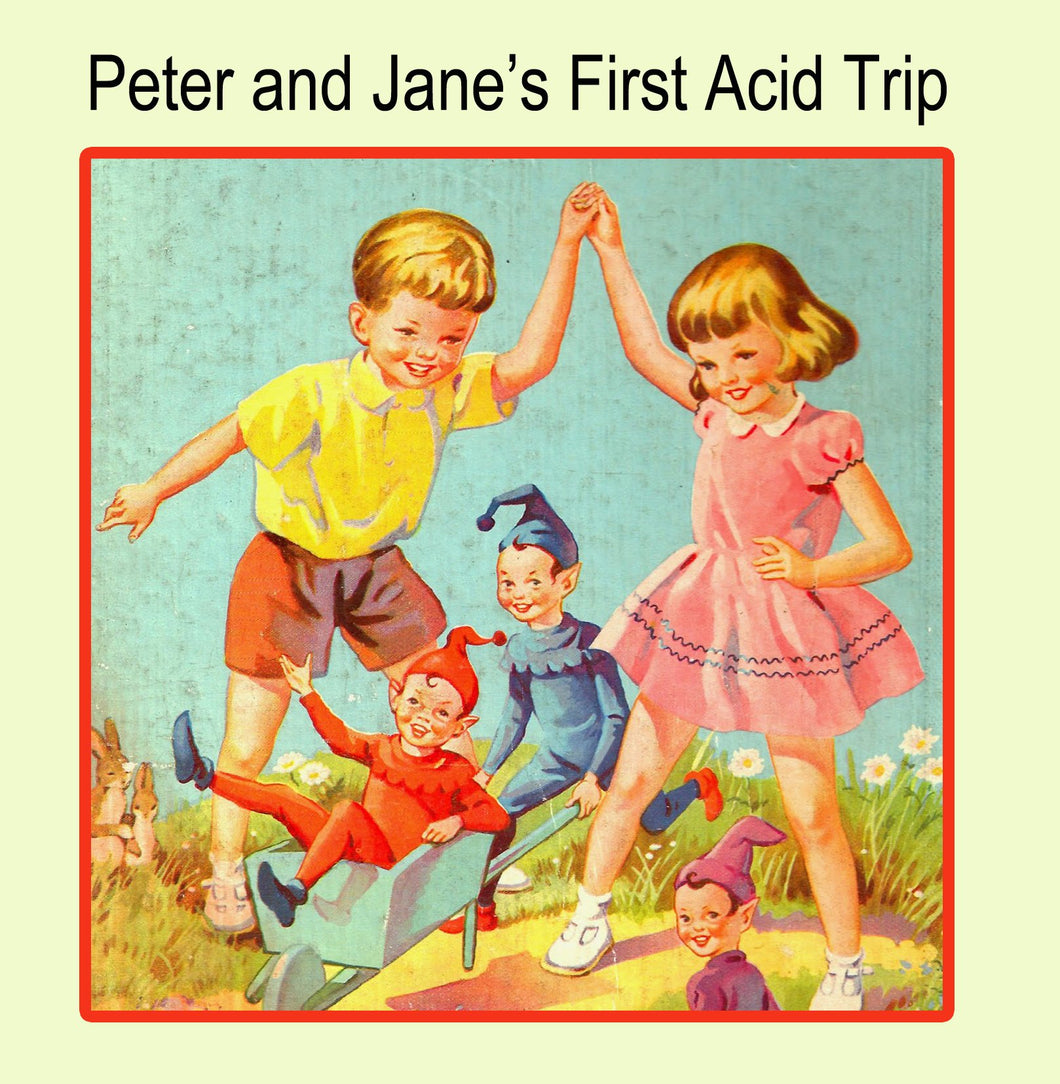 Peter and Jane Greetings Card 14x14cm
