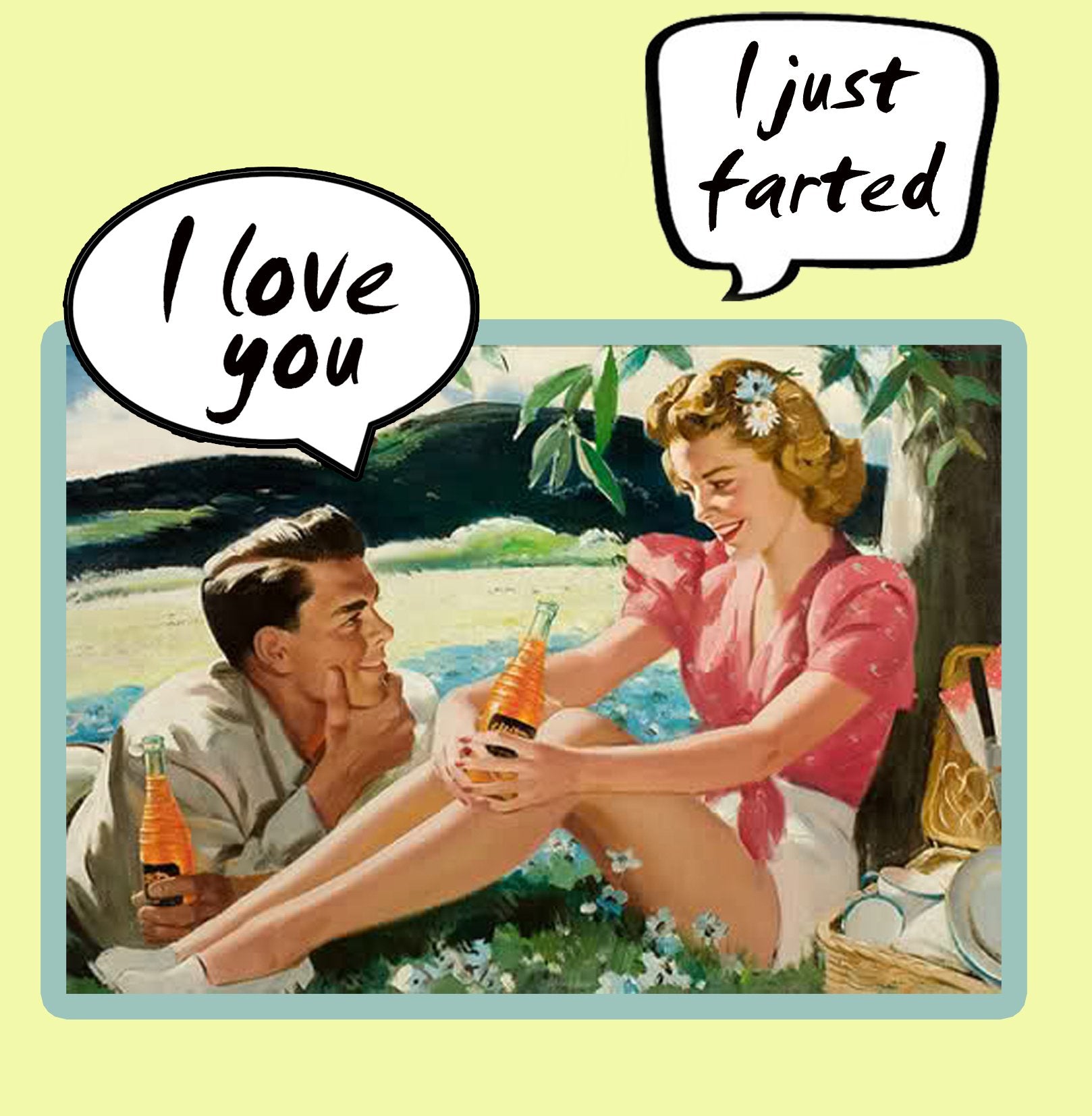 True Love Greetings Card 14x14cm