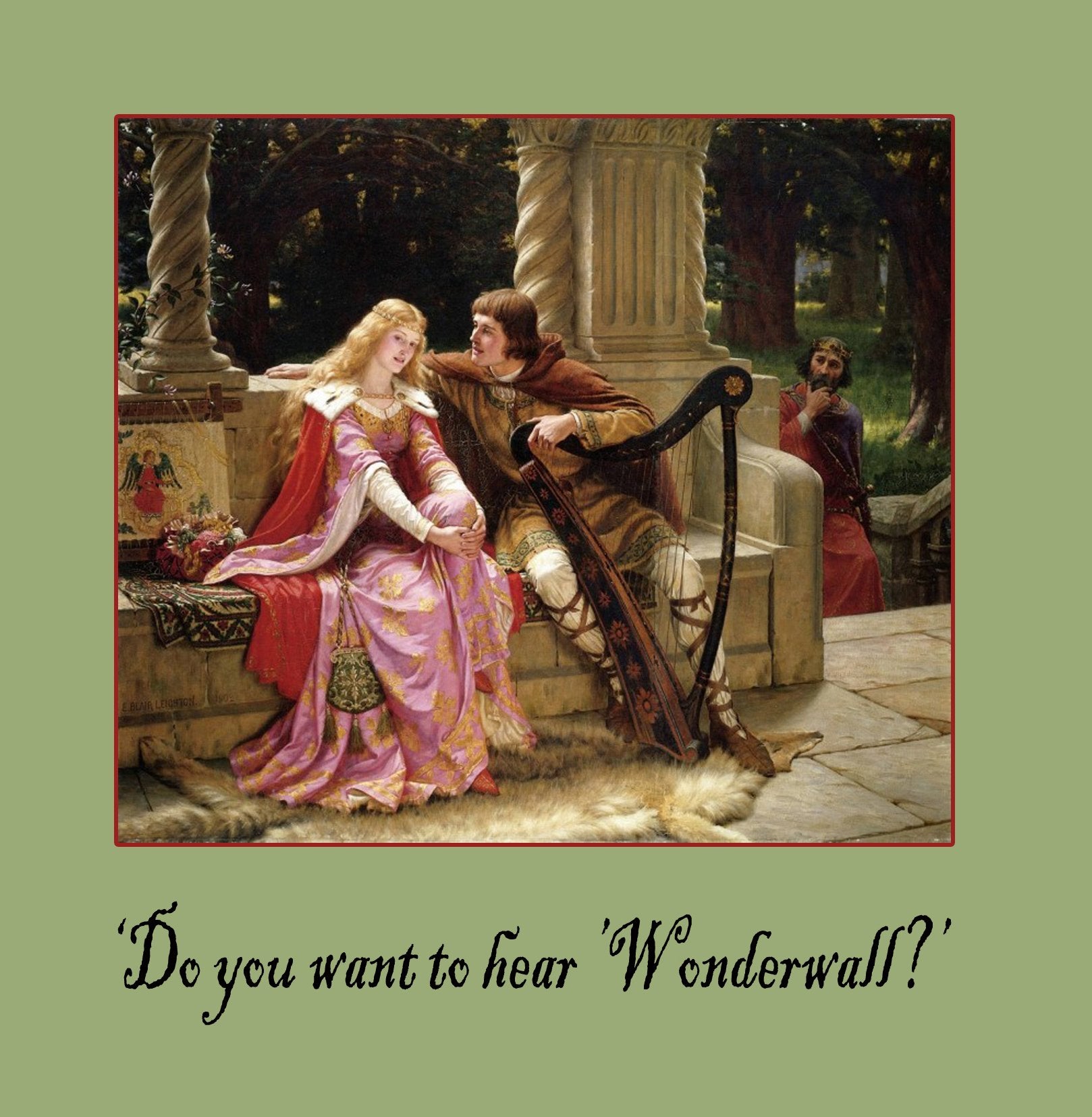 Wonderwall Greetings Card 14x14cm