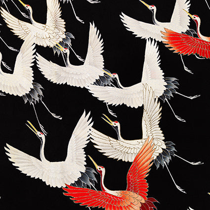 Flying Egrets Ohara Koson 14x14cm Greetings Card 