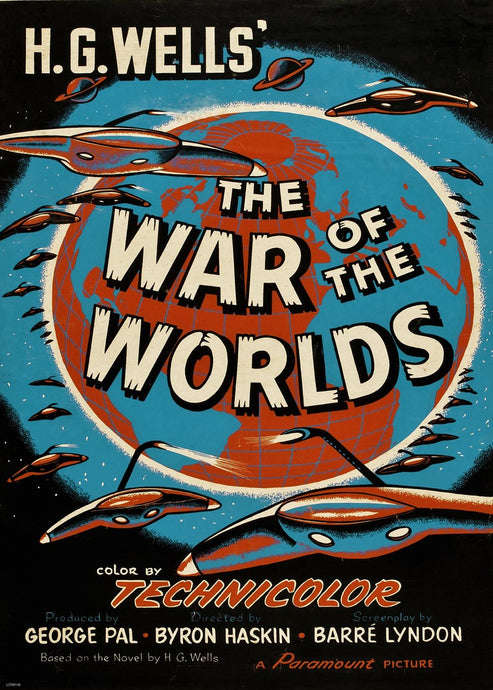 The War of The Worlds Movie 50x70cm Art Print 