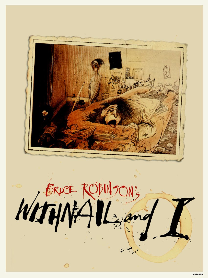 Withnail and I Ralph Steadman 30x40cm Art Print Poster