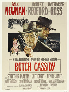 Butch Cassidy and the Sun Dance kid 30x40cm Art Print Poster