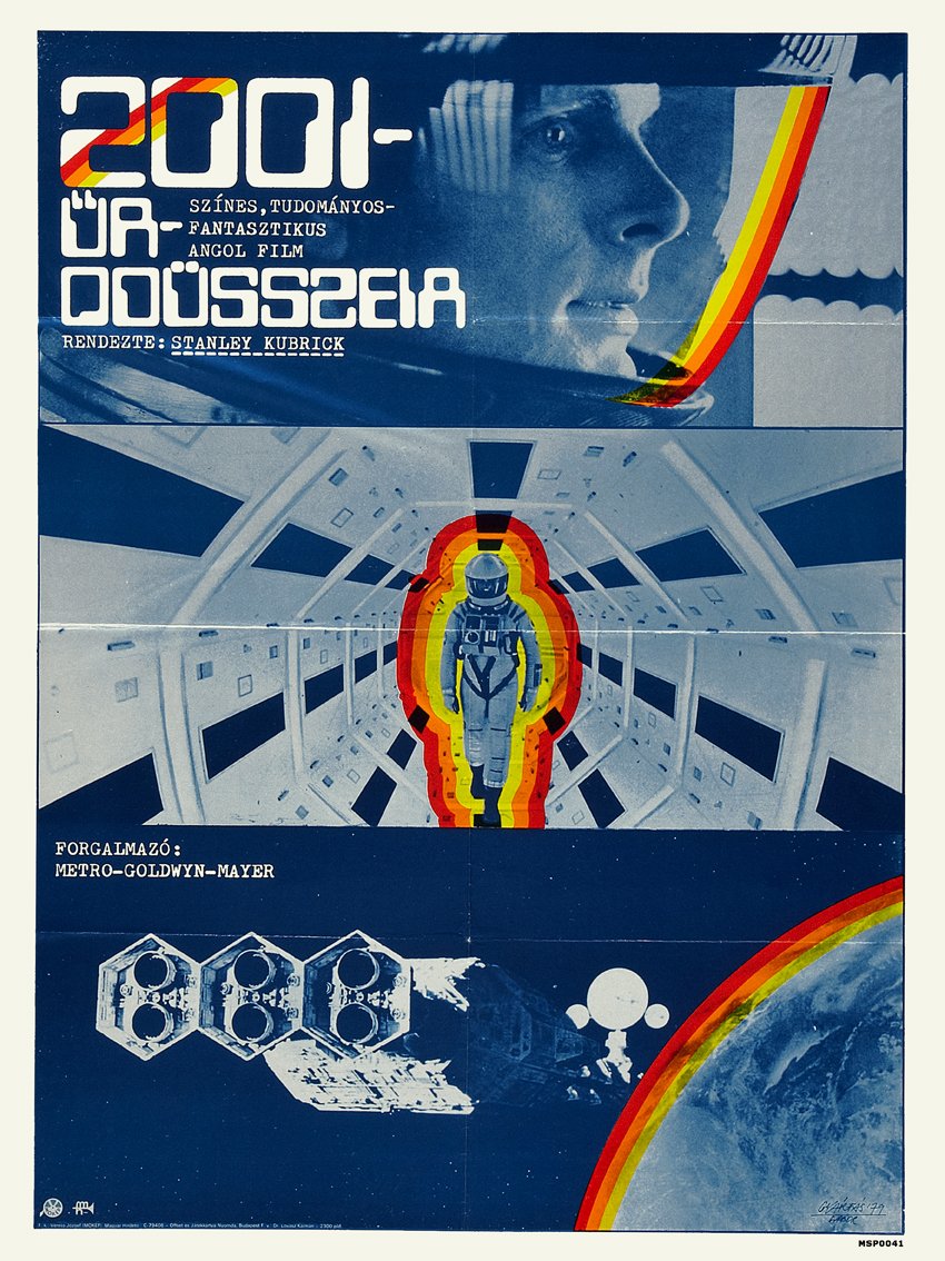 SPACE ODDYESSY Movie Poster Art Print 40x30cm