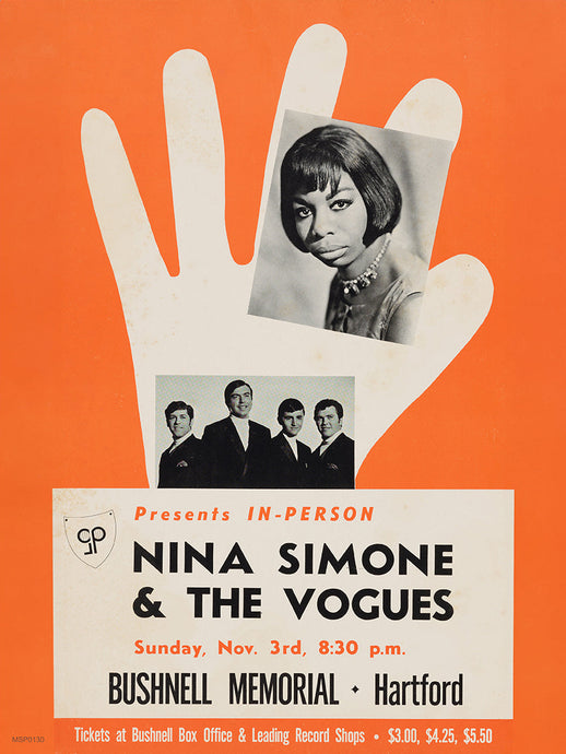 Nina Simone Vintage Tour Poster 30x40cm Art Print