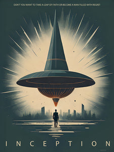 Inception "Totem" inspired 50x70cm Art Print Poster 
