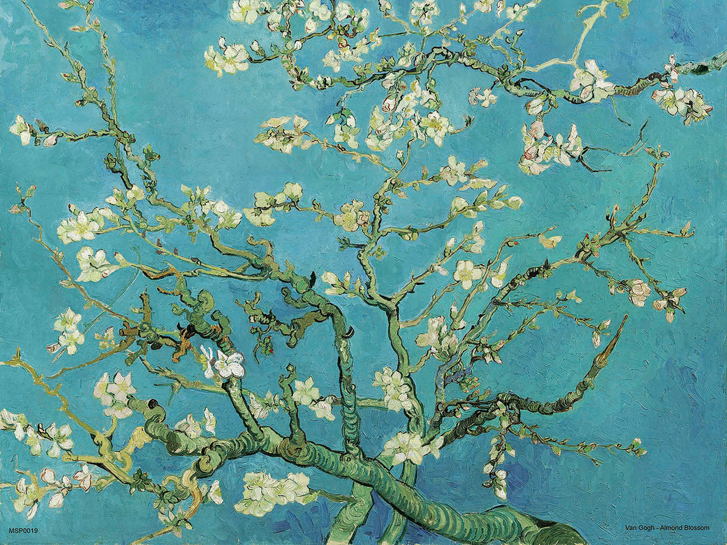Van Gogh Almond Blossom 30x40cm Art Poster Print