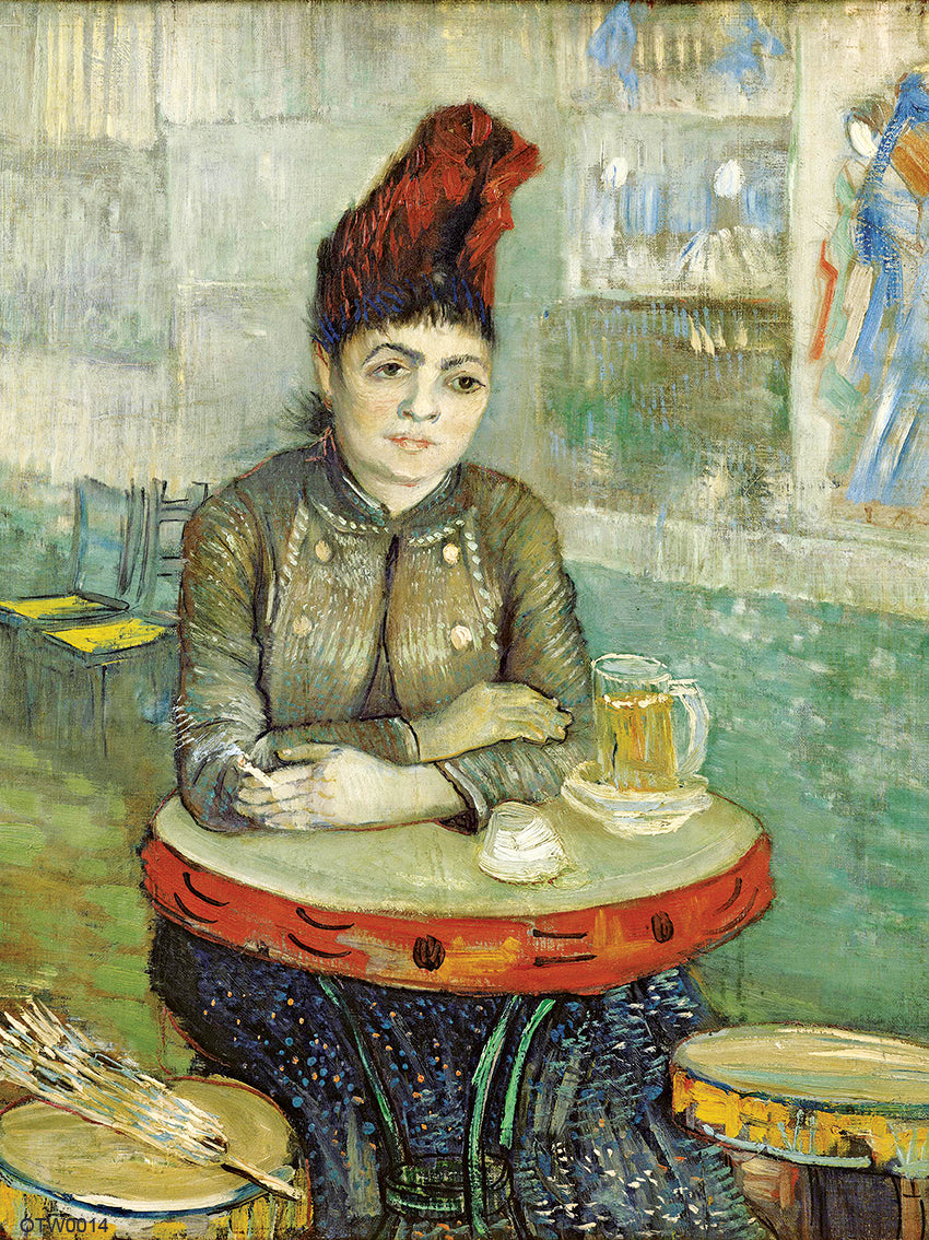 Van Gogh Agostina Segatori 30x40cm Art Poster Print