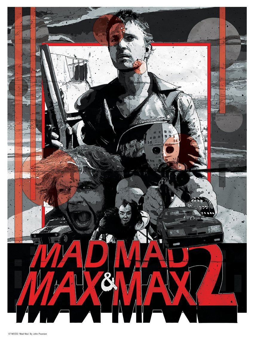Mad Max Art Print 40x30cm
