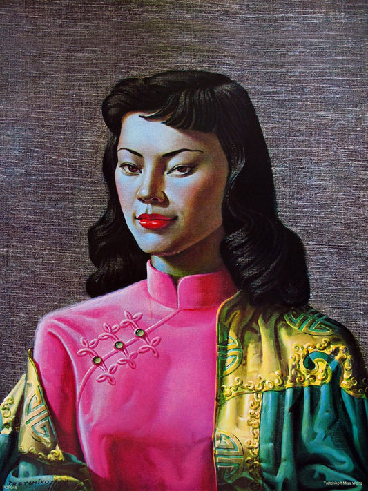 Vladimir Tretchikoff Miss Wong Art Print Poster 30x40cm