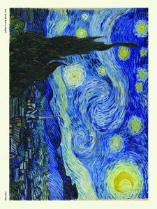 Van Gogh Starry Night 30x40cm Art Poster Print