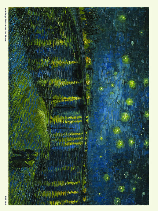 Van Gogh Stars over the Rhone 30x40cm Art Poster Print