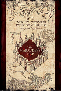 HARRY POTTER (THE MARAUDERS MAP) Poster 61x91.5cm