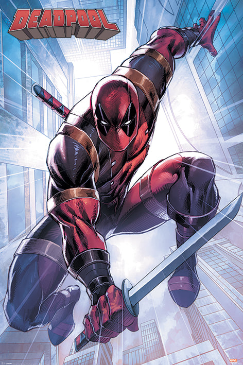 Deadpool (Action Pose) Maxi Poster