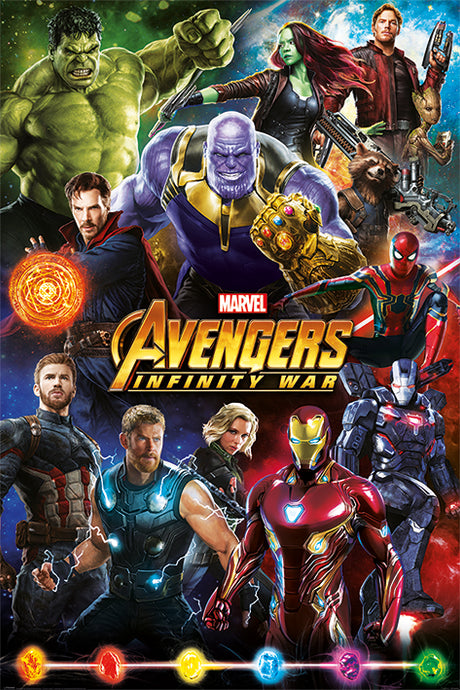 Marvel Infinity War Poster 61x91.5cm