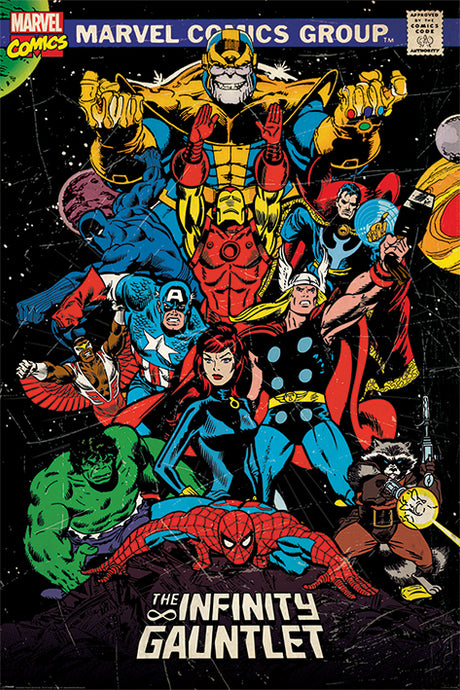 Marvel Comics (The Infinity Gauntlet) Avengers Poster 61x91.5cm