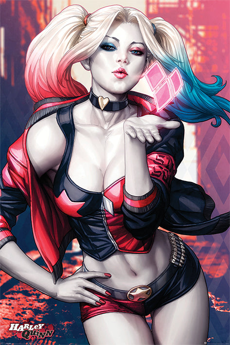 BATMAN (HARLEY QUINN KISS) 61x91.5cm Poster