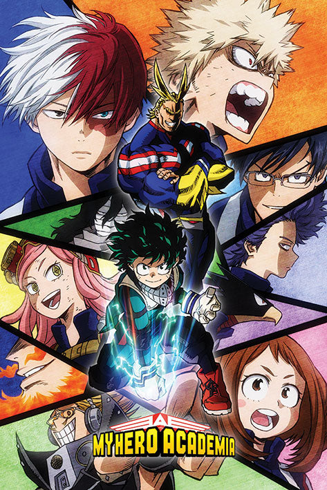 MY HERO ACADEMIA (CHARACTERS MOSAIC) 61x91.5cm Poster