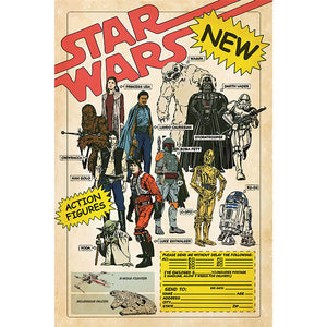 Star Wars  Poster 61x91.5cm (Action Figures) Poster