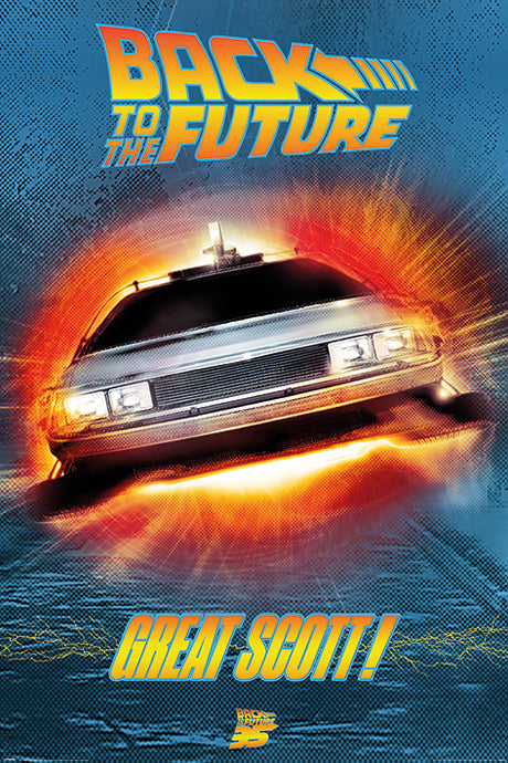 BACK TO THE FUTURE (GREAT SCOTT!) Poster  61x91.cm