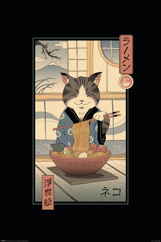 VINCENT TRINIDAD (NEKO RAMEN UKIYOE) MAXI POSTER 61x91.cm