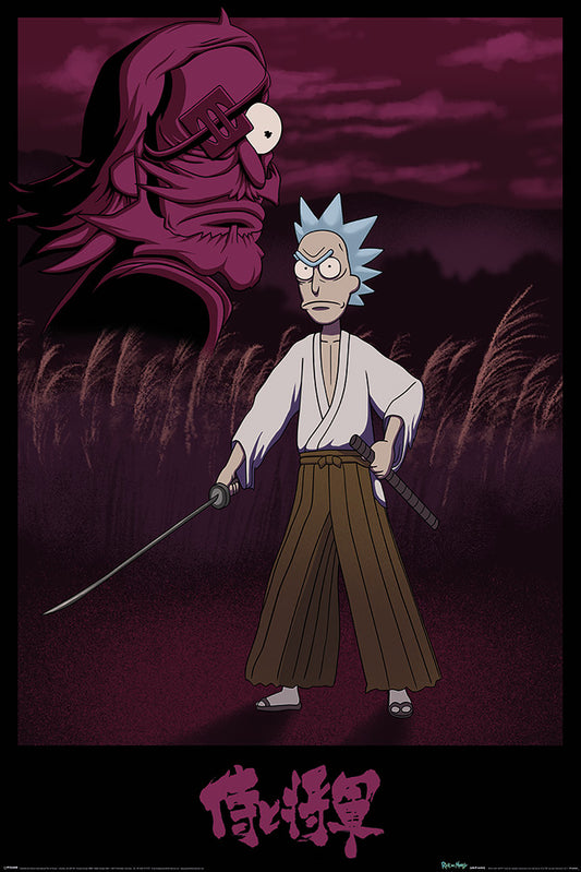 RICK AND MORTY (SAMURAI RICK) MAXI POSTER 61x91.cm