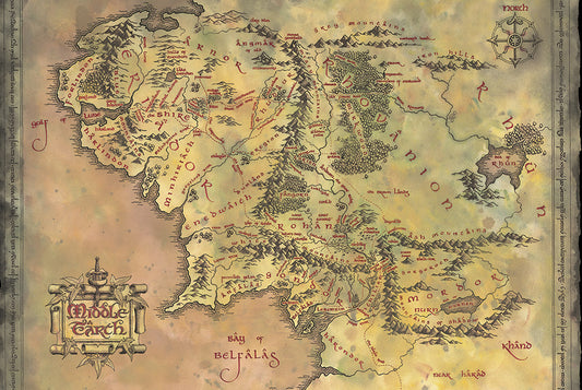 LORD OF THE RINGS (MIDDLE EARTH) MAXI POSTER 61x91.cm