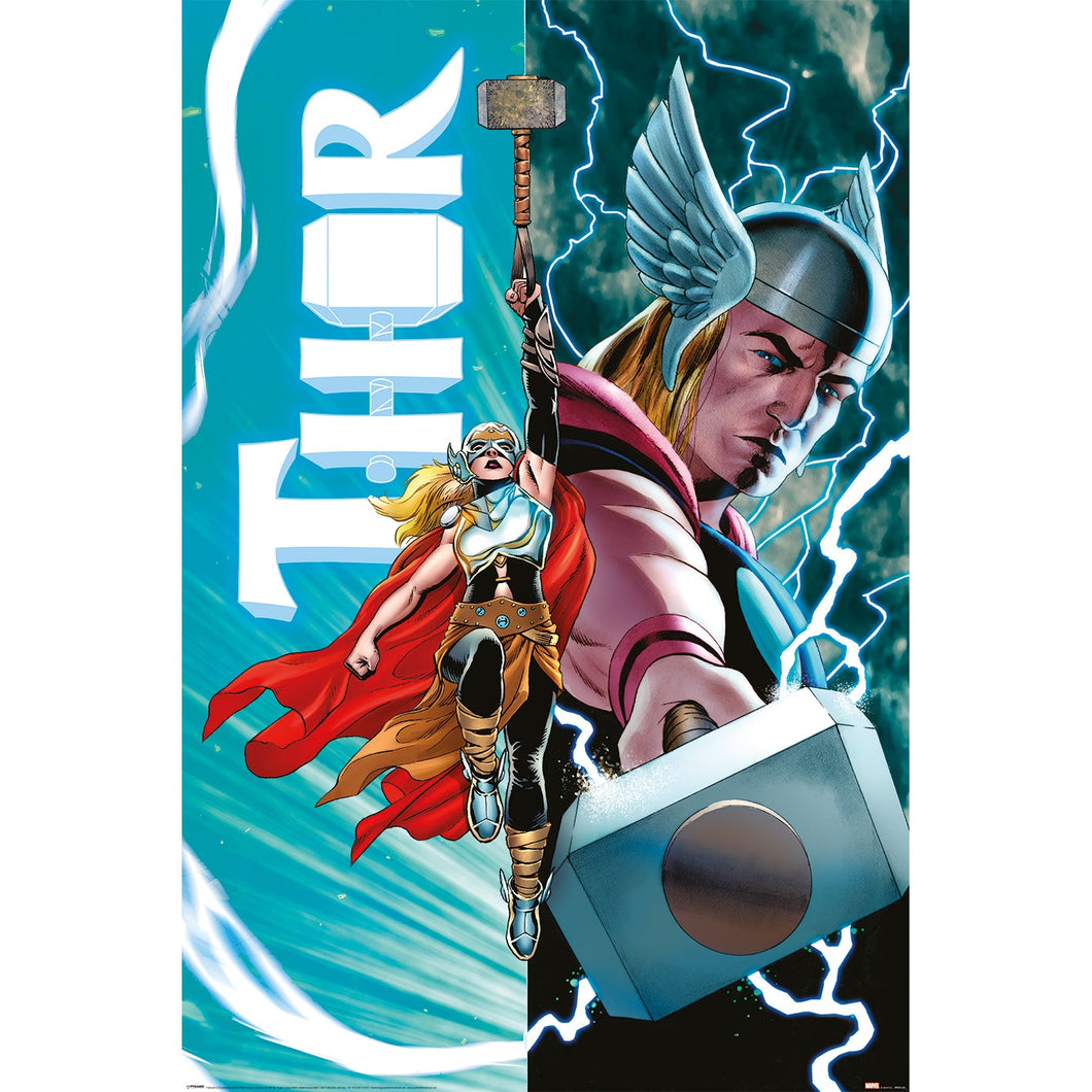 Thor (Thor Vs Female Thor) )61x91.5cm Poster