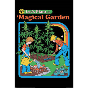 Steven Rhodes (Let's Plant A Magical Garden) Poster  61x91.cm