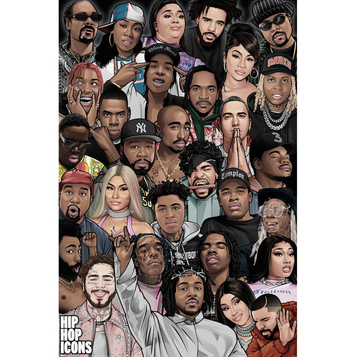 Hip Hop Icons 61 x 91.5cm